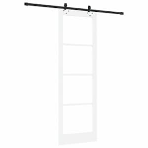 Posuvné dveře ORKDAL Bílá a černá 78 x 232 cm - obrázek 6