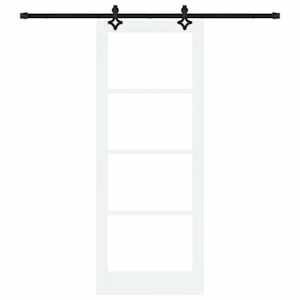 Posuvné dveře ORKDAL Bílá a černá 83 x 211 cm - obrázek 4
