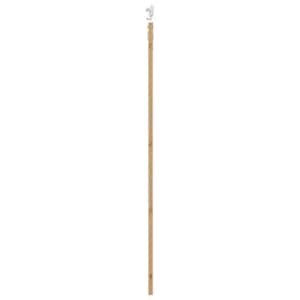 Posuvné dveře Hnědá 83 x 232 cm Masivní borové dřevo a sklo - obrázek 5