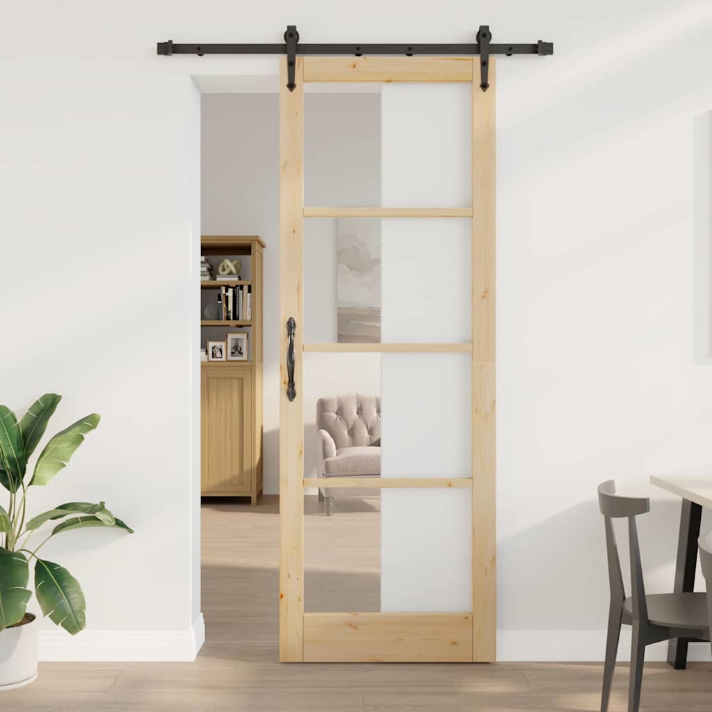 glidende dør med hardware-sæt 'ORKDAL'83x232 cm