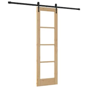 vidaXL Libisev uks ORKDAL 61 x 198,5 cm Soe m&auml;nnipuit ja klaas