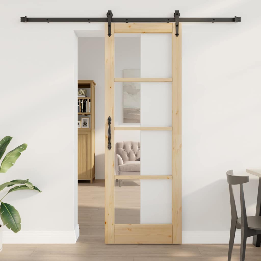 Glidende Dør med Hardware Sæt 'ORKDAL'73.5x211 cm