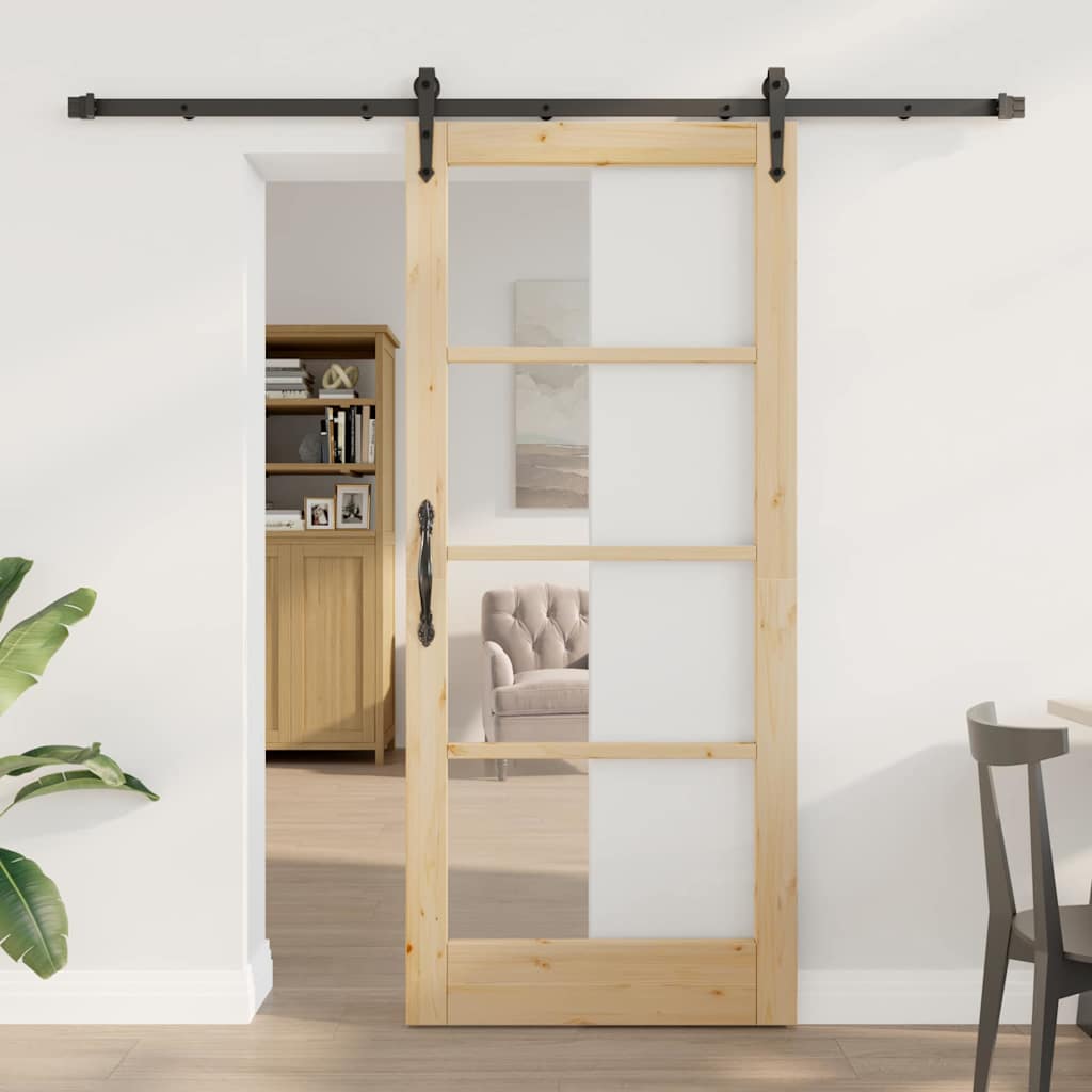 Glidende Dør med Hardware Sæt 'ORKDAL'78x202 cm
