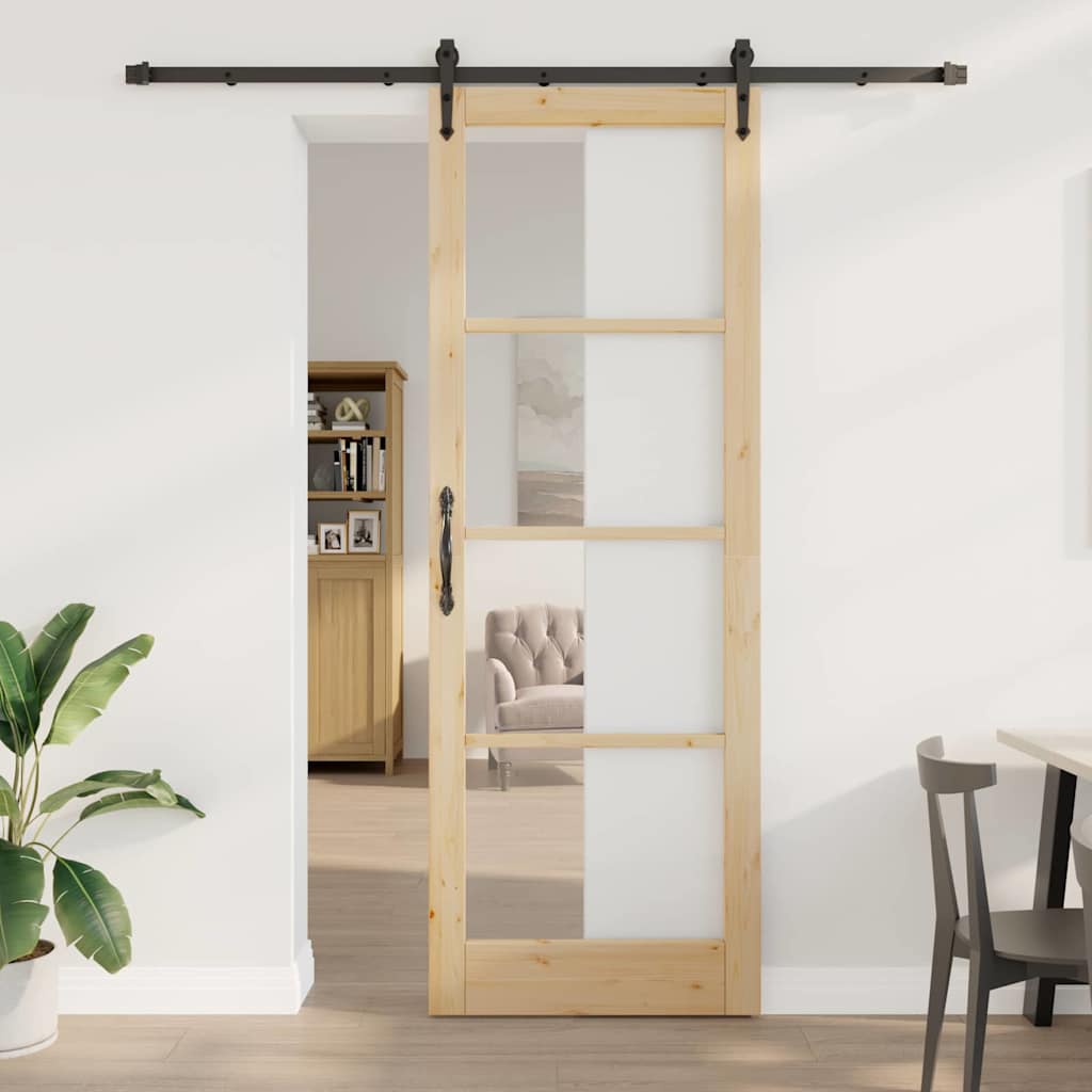 Skydedør med Hardware Sæt 'ORKDAL'83x232 cm