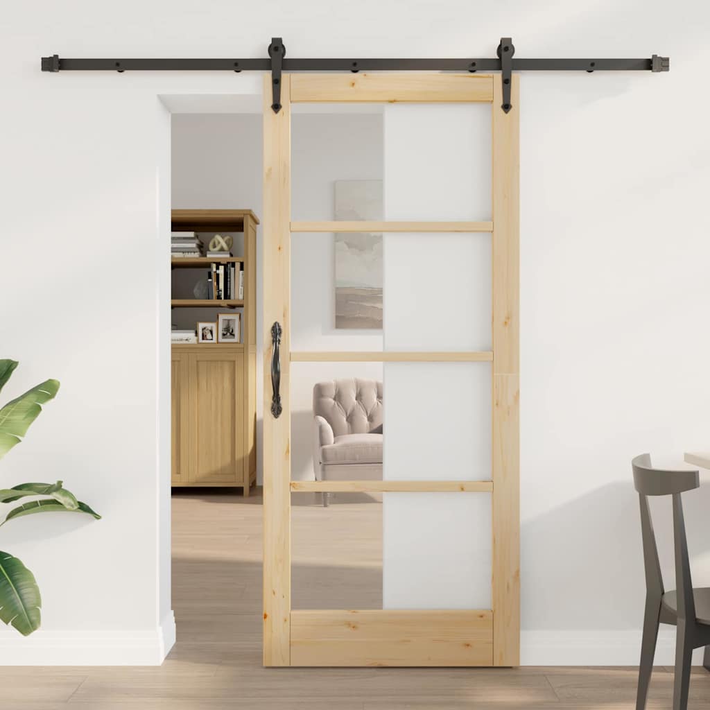 skydedør med hardware sæt 'ORKDAL'86x198.5 cm