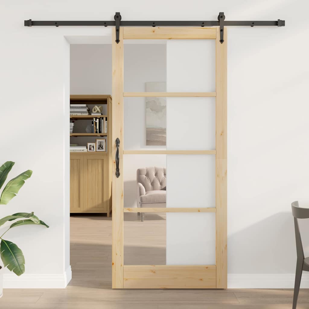 glidende dør med hardware sæt 'ORKDAL'93x211 cm