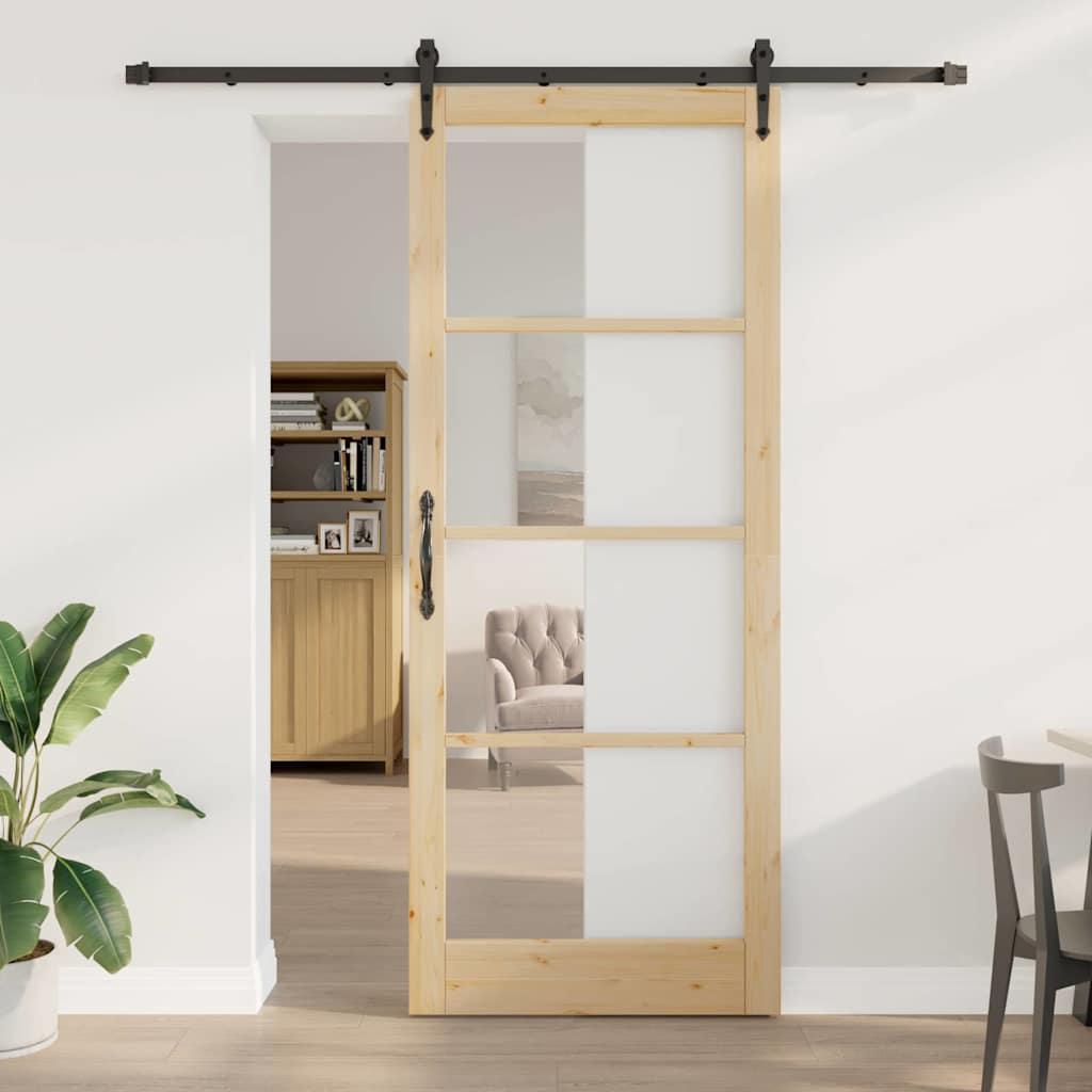 Glidende Dør med Hardware Sæt 'ORKDAL'93x232 cm