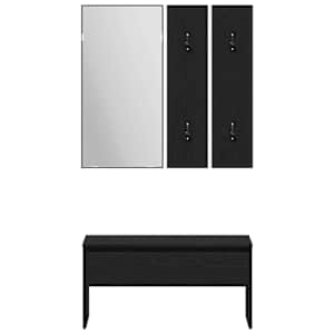 Sestava nábytku do předsíně Nástěnný 5 pcs kompozitní dřevo - obrázek 7