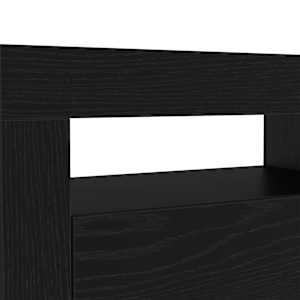 Televizní skříň 2 pcs Černý dub 180 x 35 x 40 cm - obrázek 13