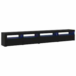 Sestava TV skříněk 3 pcs Černý dub 270 x 35 x 40 cm - obrázek 2