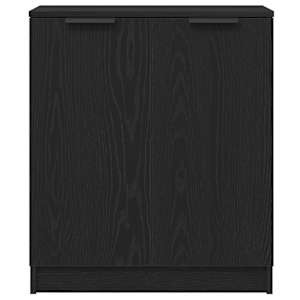 Servírovací skříň se zásuvkou 3 pcs Černý dub 180 x 30 x 70 cm - obrázek 4