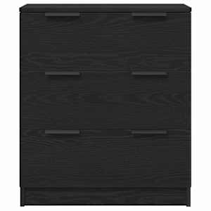 Servírovací skříň se zásuvkou 3 pcs Černý dub 180 x 30 x 70 cm - obrázek 5