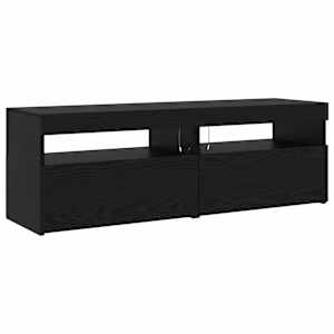 Sestava TV skříněk 3 pcs Černý dub 240 x 35 x 40 cm - obrázek 8