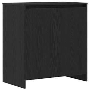 Servírovací skříň 2 pcs Černá 70 x 41 x 75 cm kompozitní dřevo - obrázek 6