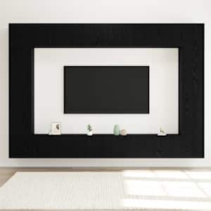 Sestava TV skříněk Nástěnný 8 pcs Černý dub 100 x 30 x 30 cm - obrázek 4