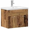 vidaXL Vannitoa kapp Vana puit 60 x 38,5 x 46 cm Tehispuit