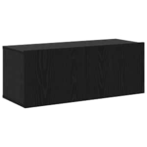 Sestava TV skříněk Nástěnný 3 pcs Černý dub kompozitní dřevo - obrázek 6