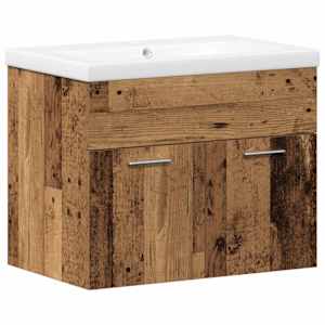 vidaXL Vannitoa kapp Vana puit 60 x 38,5 x 46 cm Tehispuit