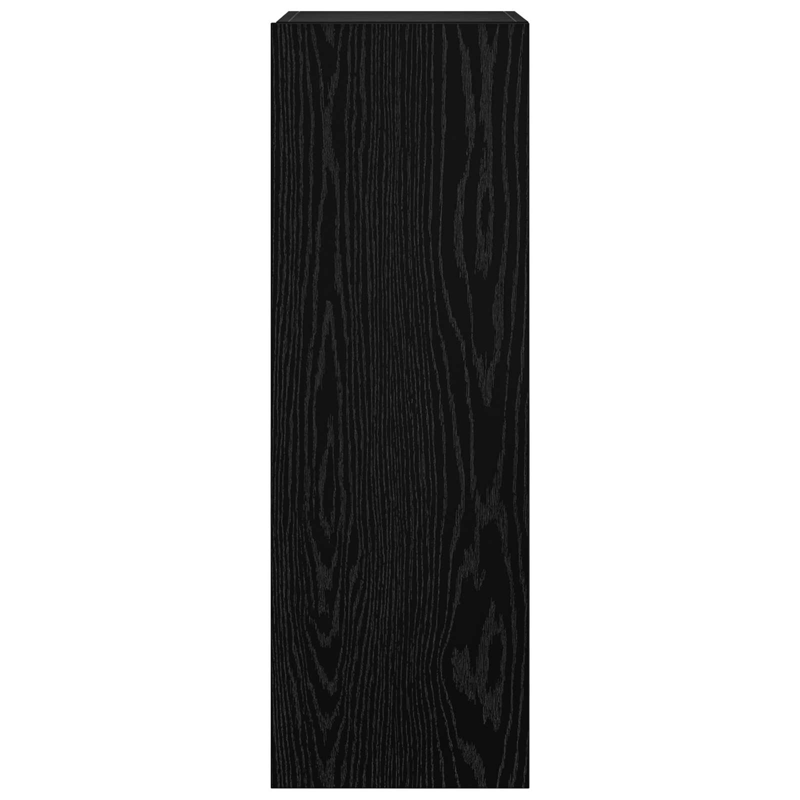 TV-tasosetti Seinäkiinnitettävä 8 pcs Musta tammi. Tekninen puu - Image 11