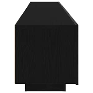 Sestava TV skříněk Nástěnný 2 pcs Černá 180 x 35 x 40 cm - obrázek 7