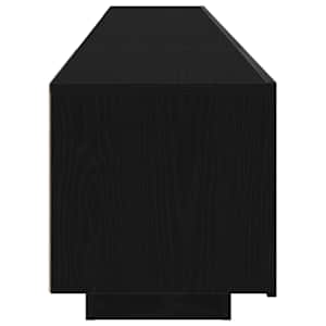 Sestava TV skříněk Nástěnný 2 pcs Černá 200 x 35 x 40 cm - obrázek 7
