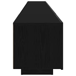 Sestava TV skříněk Nástěnný 3 pcs Černá 260 x 35 x 40 cm - obrázek 10