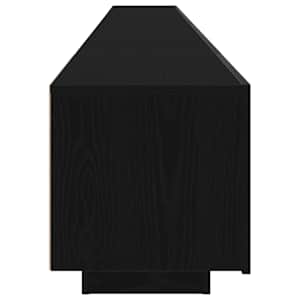 Sestava TV skříněk Nástěnný 3 pcs Černá 300 x 35 x 40 cm - obrázek 12