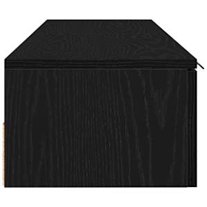 Nástěnná skříň 2 pcs Černý dub 68 x 30 x 20 cm kompozitní dřevo - obrázek 7