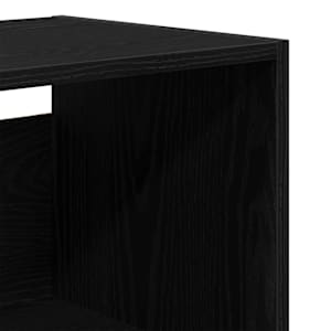 Vysoký bufet 2 pcs Černý dub 69,5 x 34 x 180 cm - obrázek 9