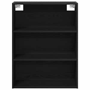 Vysoký bufet 2 pcs Černý dub 69,5 x 34 x 180 cm - obrázek 6