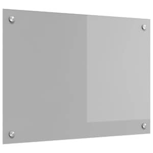 Zaščita za kuhinjo Svetlo siva 70 x 50 cm kaljeno steklo