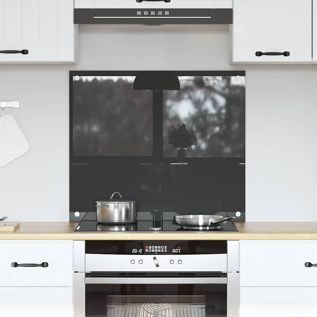 vidaXL Spate de bucătărie Gri închis 70 x 60 x 0,6 cm