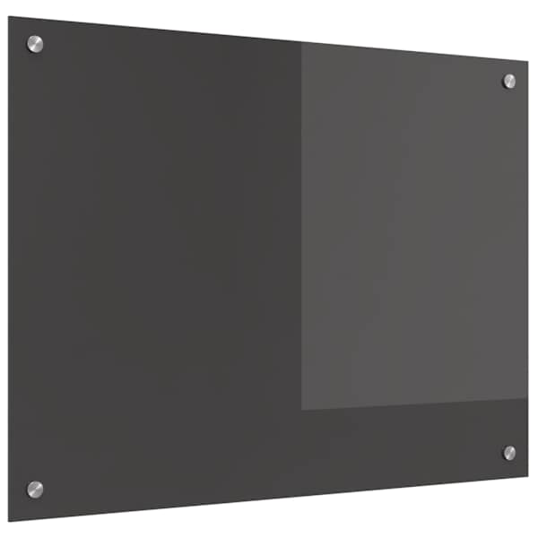 vidaXL K&ouml;&ouml;giseina paneel Tumehall 80 x 60 cm karastatud klaas
