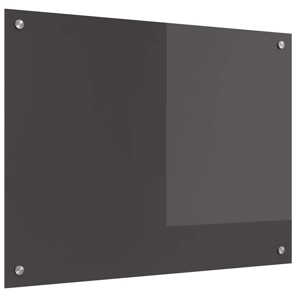 Thumbnail - vidaXL Küchenrückwand Dunkelgrau 80 x 60 x 0.6 cm
