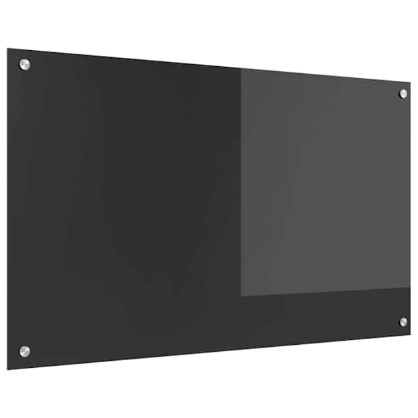 vidaXL K&ouml;&ouml;giseina paneel Tumehall 100 x 60 cm karastatud klaas