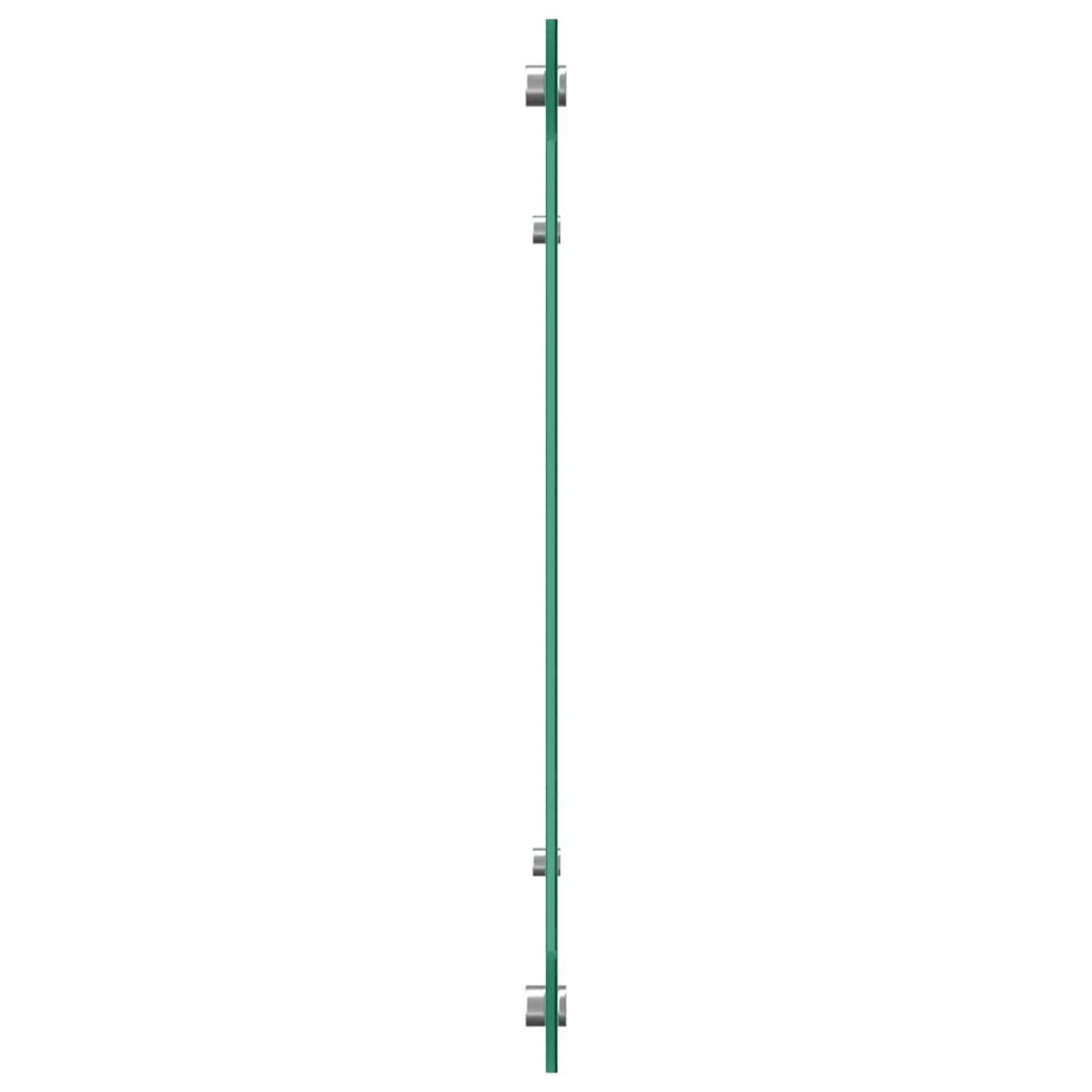 Thumbnail - vidaXL Küchenrückwand Dunkelgrau 110 x 50 cm Gehärtetes Glas