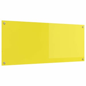 Kuchyňská zástěna Žlutá 120 x 50 cm tvrzené sklo - obrázek 1