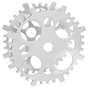 Stojalo za vino srebrna 39 x 14 x 39 cm Aluminij