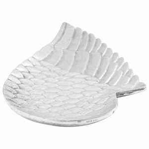 Koš na ovoce 2 pcs Stříbrná 40 x 18 x 2,5 cm Hliník - obrázek 4