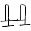 vidaXL Dip Baar Must 116 x 66 x 74,5 cm Pulberv&auml;rvitud teras