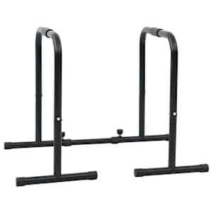 vidaXL Dip Baar Must 116 x 66 x 74,5 cm Pulberv&auml;rvitud teras