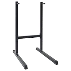 vidaXL Dipijaam Must 103,5 x 66,5 x 121,5 cm Pulberv&auml;rvitud teras