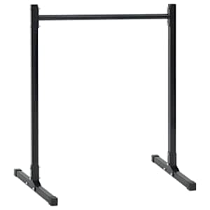 Stojan na dipy 2 pcs Černá 55 x 90 x 104.5 cm - obrázek 2