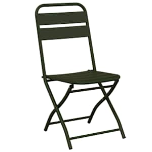 Skládací židle do zahrady 2 pcs Zelená 42 x 52 x 82 cm - obrázek 4