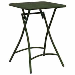 Bistro stolek Tmavě zelená 55 x 55 x 72,5 cm - obrázek 2