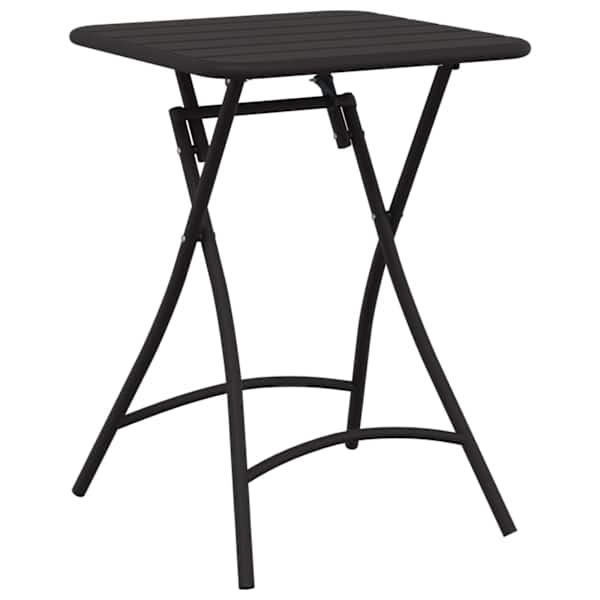vidaXL Bistroolaud Antratsiit 55 x 55 x 72,5 cm Pulberkattega teras