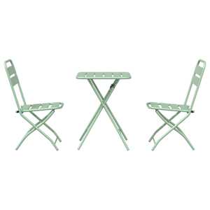Bistro souprava 3 pcs Zelená Ocel - obrázek 7