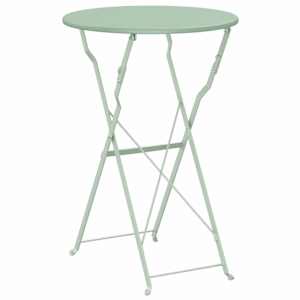 Bistro stolek Světlá máta Ø 50 x 71 cm Práškově lakovaná ocel - obrázek 6
