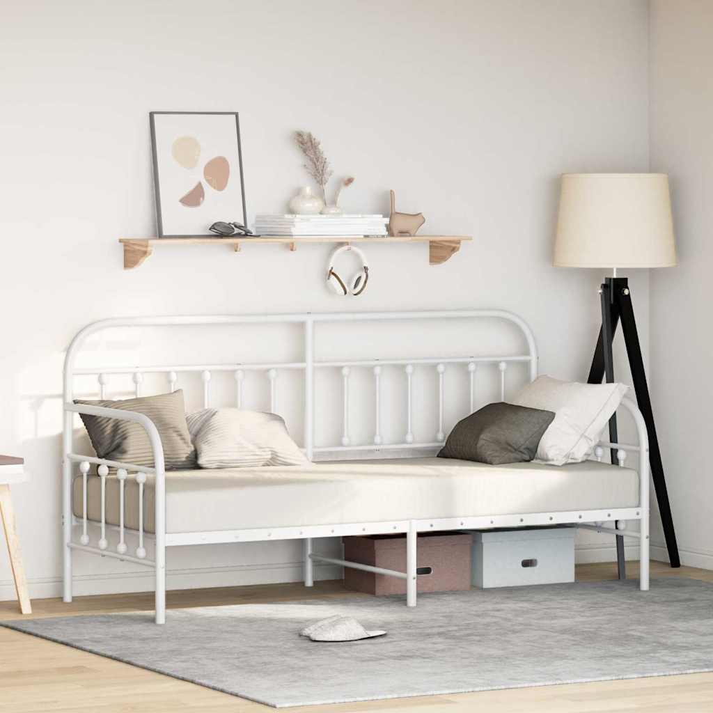 Valge Päevahommikraam 80x200 cm Raud