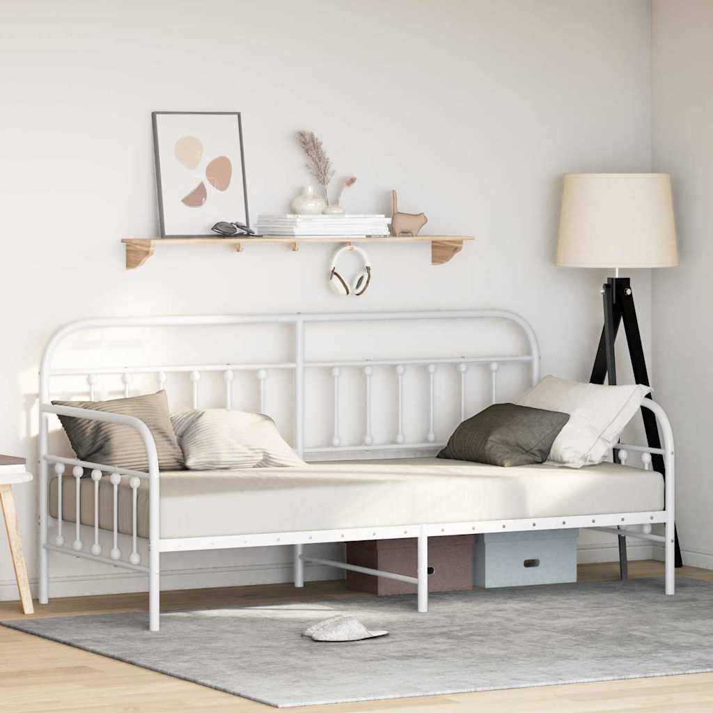 Valge Päevavoodi Raam 107x203 cm Teras